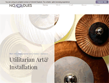 Tablet Screenshot of noduesdesign.com
